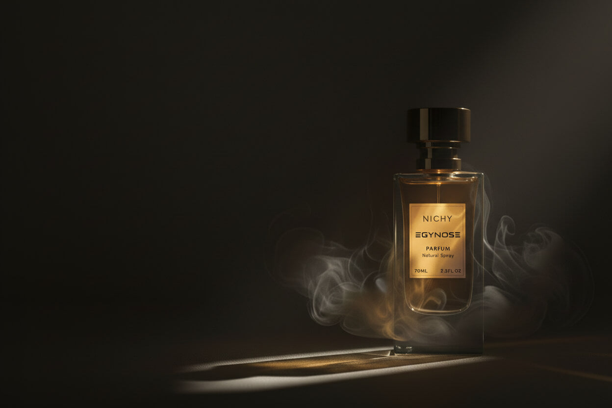 EGYNOSE هي دار عطور نيش في مصر تقدم مجموعة عطرية أصلية مصممة لتدوم وتترك انطباعًا مميزًا Created with intention, Crafted in Egypt
