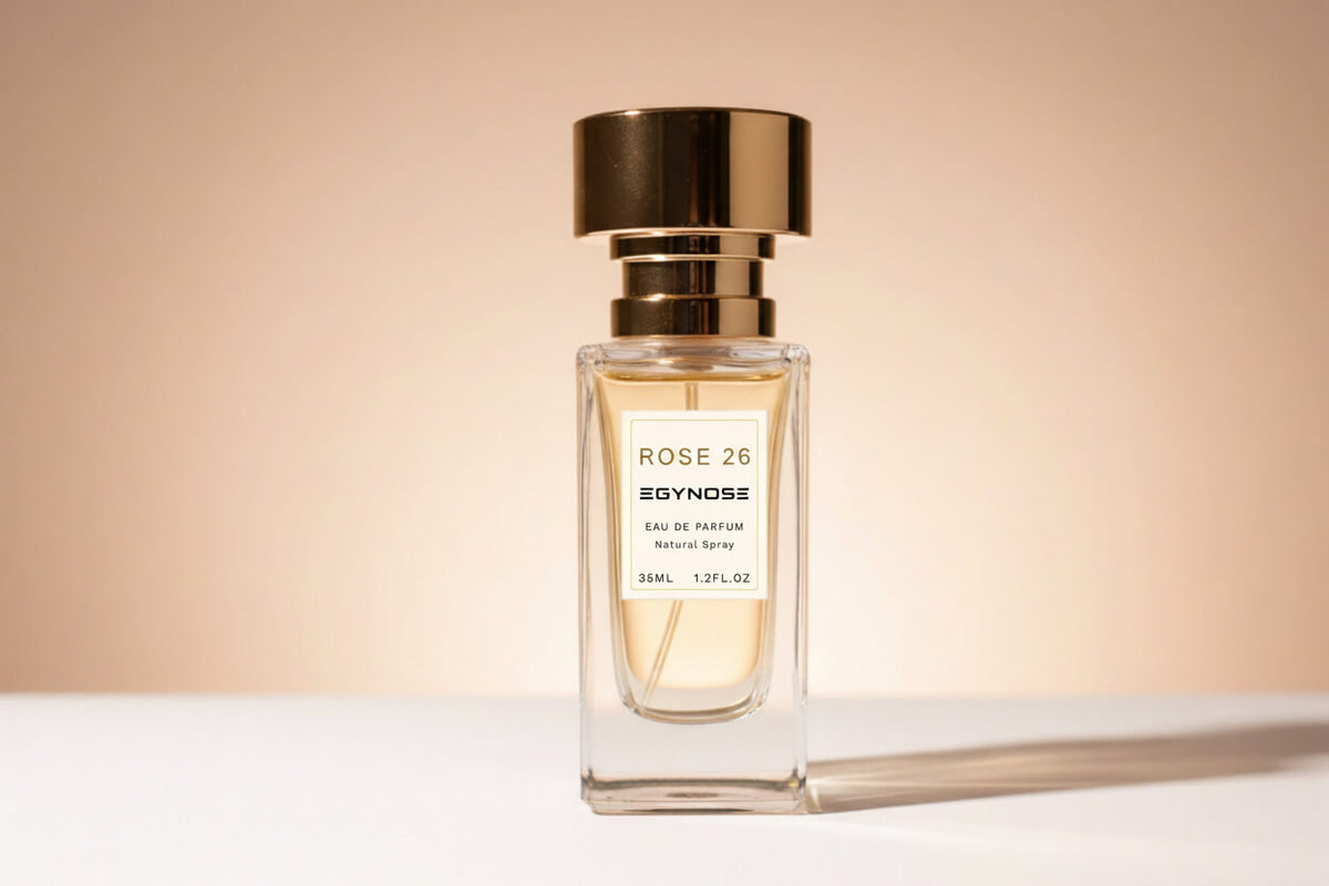 ROSE 26 red rose perfume by EGYNOSE with vanilla and musk notes 35ml in egypt