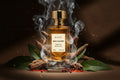 Nichy oud perfume bottle by EGYNOSE with patchouli, leather and incense notes عطر عود فاخر