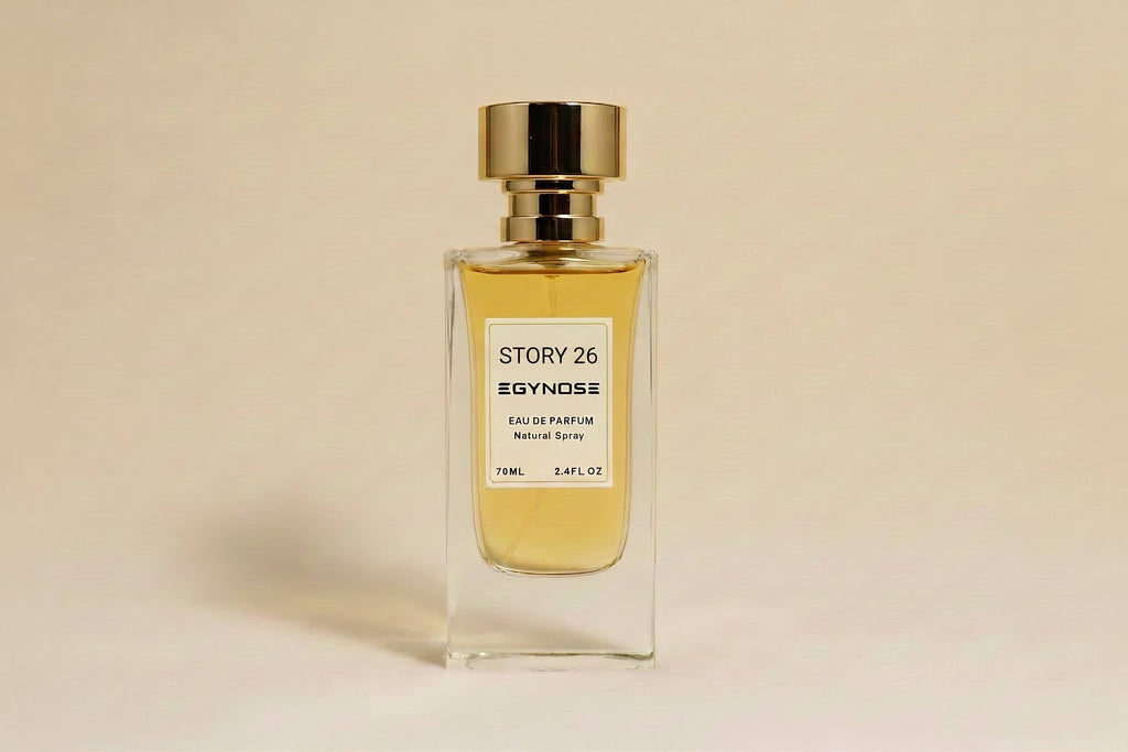 STORY 26 Woody Spicy Amber perfume by EGYNOSE with Lemon and Amber notes 70ml in egypt